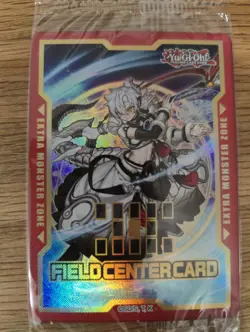 Yu-Gi-Oh Justice Hunters Dracotail Lukias Field Center Sealed Promo Card New - Image 1