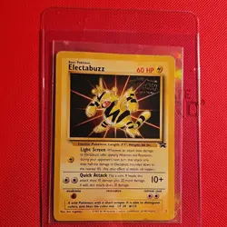 Pokemon Electabuzz Wizards Black Star Promo Holo 60 HP Card 2/Promo 1999 - Image 1