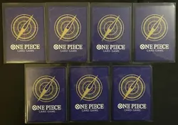 One Piece OP13 - 3rd Anniversary Treasure Campaign Promo Card Set (7 Cards) NM/M - Image 2
