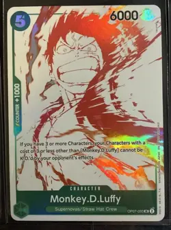 One Piece OP13 - 3rd Anniversary Treasure Campaign Promo Card Set (7 Cards) NM/M - Image 4