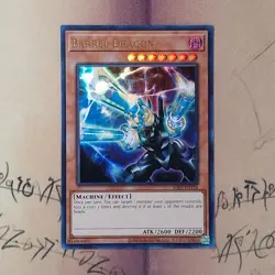 Barrel Dragon MRD-EN126 Metal Raiders Unlimited Holo NM Yugioh Card English - Image 1