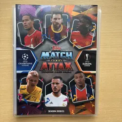 Match Attax 2020/21 Binder And 233 Cards - Image 1