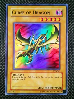 Curse of Dragon LOB-066 Super Rare YuGiOh - Image 1