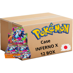 Pokemon Card Game Inferno X Case - 12 Boxes - Japanese Sealed - Nuovo - Image 1