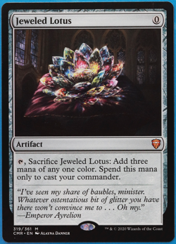 Jeweled Lotus Commander Legends NM Artifact Mythic Rare CARD (501624) ABUGames - Image 1