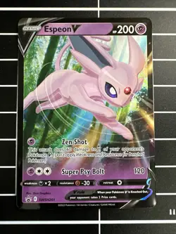 Espeon V SWSH201 Holo - Pokemon TCG Sword & Shield Promo Card - Image 1
