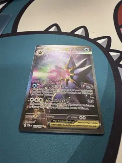 Pokemon Mega Starmie EX Holo 118/088 330 HP Water Stage 1 Card English - Image 3