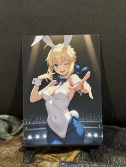 CUSTOM SABER FATE CARD UNCENSORED - Image 1