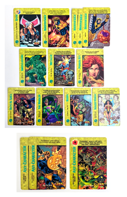 1997 OverPower JLA Justice League Collection 300+ Cards OPD Ally Wonder Woman - Image 4
