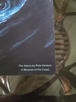 The Abyss Play Mat MTG Playmat SIGNED Pete Venters OFFICIAL Wizards Magic - Image 3