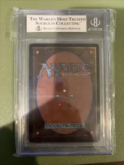 1993 MAGIC THE GATHERING MTG UNLIMITED BLACK LOTUS BGS 7 - Image 2