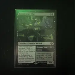 Mtg Emeritus Of Woe - Secrets Of Strixhaven + Bonus Foils - Image 1