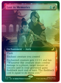 Lost in Memories - Foil - Extended Art Avatar MTG - Image 1