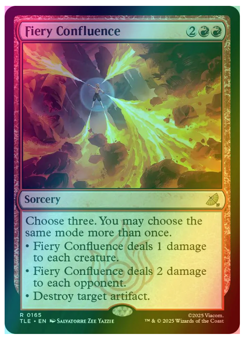 Fiery Confluence - Foil Avatar MTG - Image 1