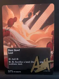 Dust Bowl - signed mtg artist proof - borderless poster - Image 1