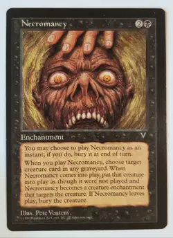 Necromancy - Visions - MTG - Magic: The Gathering - Image 1