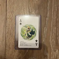 2012 Japanese Pokemon Poker SNIVY Black Kyurem B&W Deck #2 Playing Card - Image 1