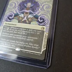 MTG Blind Obedience 1 Regular Rare Wilds of Eldraine WOT - Image 5