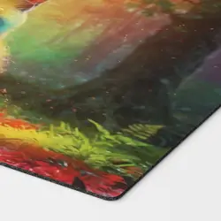 Prismatic Pals - Cute Kitten Playmat | 24"x14" Adorable Baby Rainbow Kitten MTG - Image 4