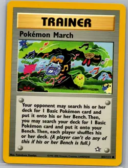 Pokemon March 102/111 Non Holo Neo Genesis - Pokemon Card - NM - Image 1