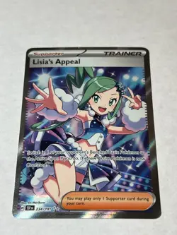 Lisia's Appeal 234/191 Ultra Rare Surging Sparks Pokemon Near Mint - Image 1