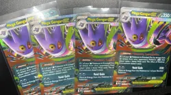 4x Mega Gengar Ex Phantasmal Flames 056/094 Pokemon TCG Playset NM-Mint - Image 1