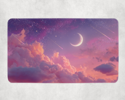 MTG Playmat | Kawaii Pink Sky Themed Playmat | Unofficial MTG Playmat - Image 2