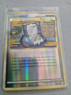 Pokemon Pokecom 3.0 96/123 Heart Gold & Soulsilver Trainer Reverse Holo DE 2010 - Image 1