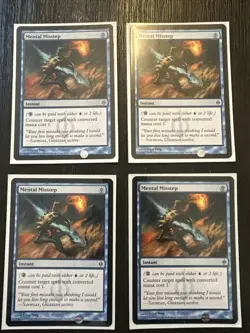 MTG NEW PHYREXIA* MENTAL MISSTEP NM/M x4 - Image 1