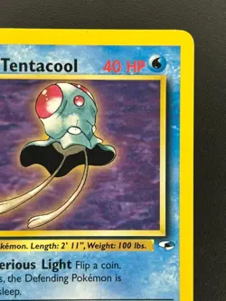 Pokemon TCG - Misty’s Tentacool LP Rare 32/132 | Gym Heroes - Image 4