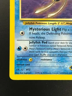 Pokemon TCG - Misty’s Tentacool LP Rare 32/132 | Gym Heroes - Image 5