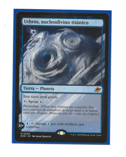 UTHROS, TITANIC GODCORE EoE Magic Spanish Nucleodivino Titanico NM MTG - Image 1