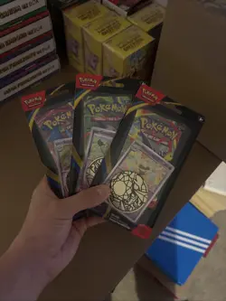 20 x Pokemon Single Blister Pack Phantasmal Flames Factory Sealed Booster Pack - Image 1