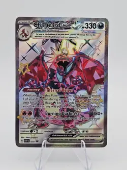 Pokemon TCG - Charizard EX 074 SV Promo - Holo Black Star Promo - NM - Image 1