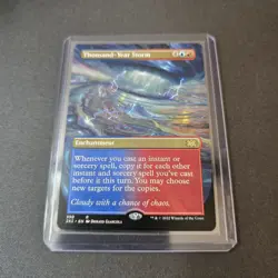 MTG Thousand-Year Storm 390 Borderless Regular Rare Double Masters 2x2 - Image 2