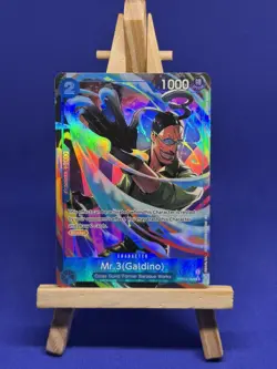 PRB02-009 Mr. 3 (Galdino) - Alternate Art - Rare PRB-02 English - One Piece TCG - Image 1