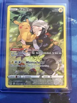 Pokemon TCG Pikachu TG05/TG30 Lost Origin Trainer Gallery NM - Image 1