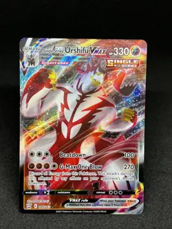 Single Strike Urshifu VMAX 086/163 SWSH05: Battle Styles - Pokemon Card - NM - Image 1