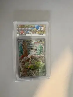 Pokemon TCG Meowth 106/094 Ace 10 Phantasmal Flames English Graded - Image 1