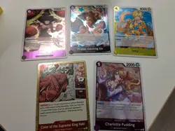 One Piece TCG, Bulk English Cards From Multiple Sets. 50+ cards - Image 2