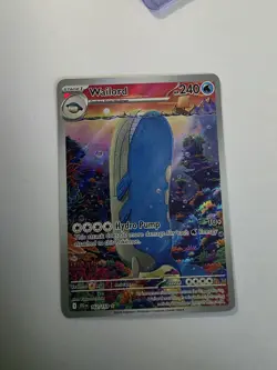 Pokemon TCG Wailord Special Illustration Rare Card Journey Together 162/159 - Image 1