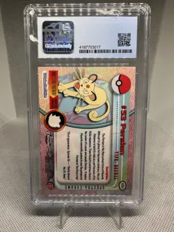 2000 Topps Chrome Pokemon TV Animation Persian SPECTRA 53 CGC Old Label 9.5 (10) - Image 2