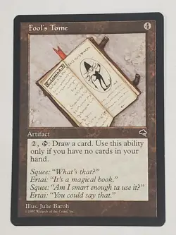 MTG Fool's Tome (Tempest/Artifact/R) - BGM - Image 1