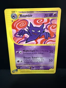 Pokemon Card - Haunter 80/165 - Expedition Base Set NM WOTC Vintage E-Reader - Image 1