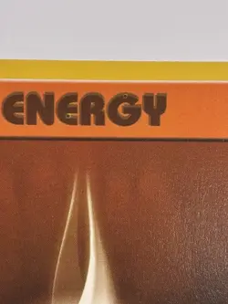 Pokemon Error Misprint Double Ink Blot Printer Vintage WOTC Fighting Energy Card - Image 2