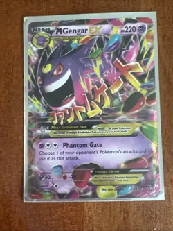 Pokemon TCG M Gengar EX Phantom Forces Card 35/119 - Image 1