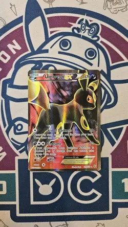 Umbreon EX 119/124 XY Fates Collide Full Art Holo Pokemon Card - LP - Image 1