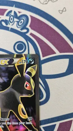 Umbreon EX 119/124 XY Fates Collide Full Art Holo Pokemon Card - LP - Image 3