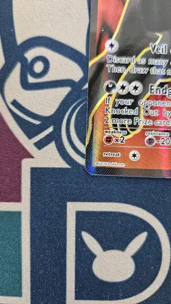 Umbreon EX 119/124 XY Fates Collide Full Art Holo Pokemon Card - LP - Image 5