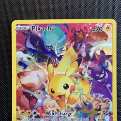 Pikachu 160/159 Pokemon Card Crown Zenith Secret Rare Full Art NM 1 - Image 2